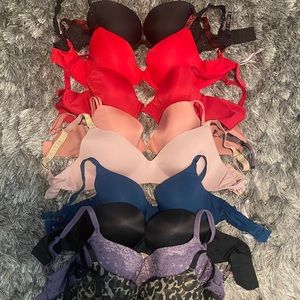 8 VS bras 2 pink bras 32 DD